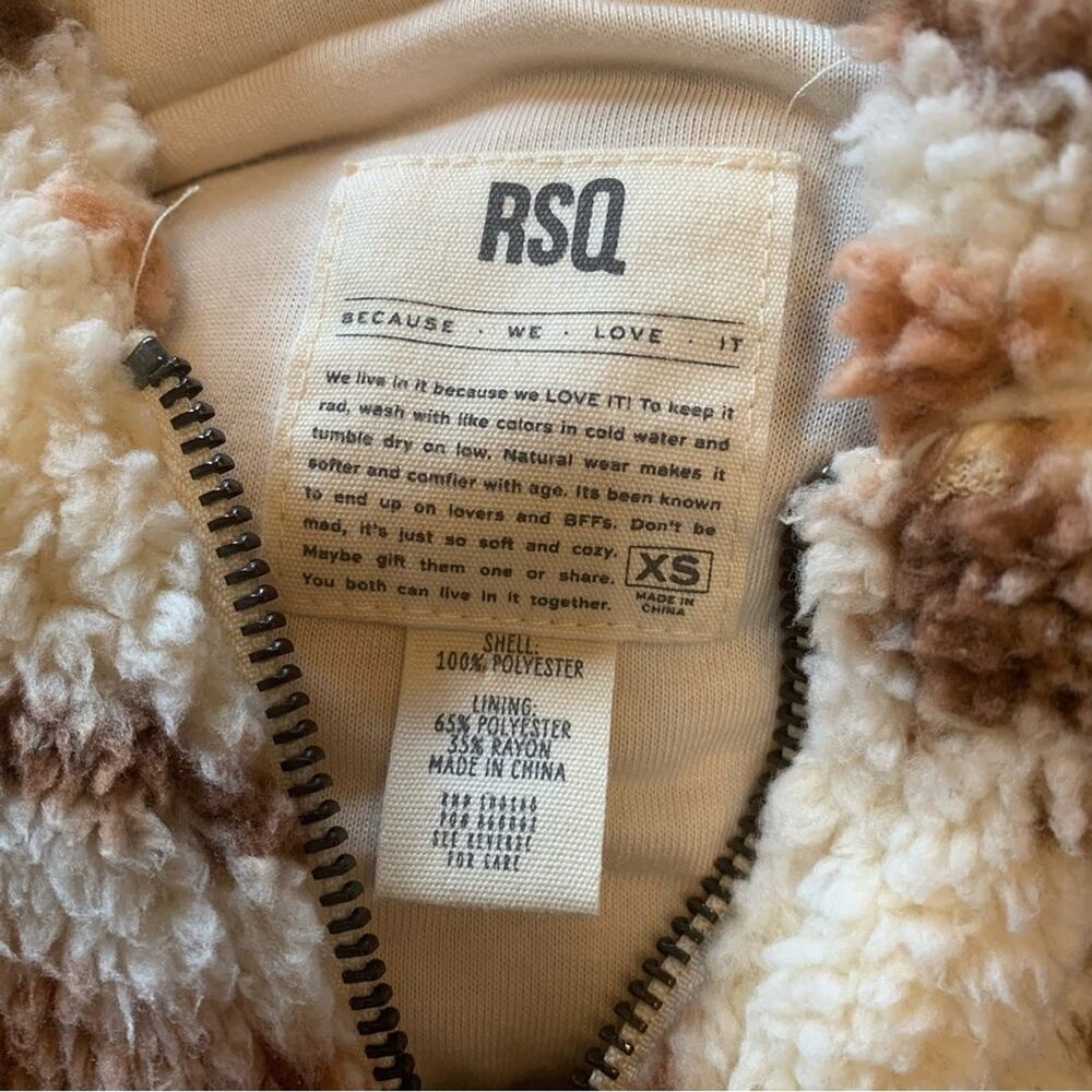 RSQ RARE Southwest XS Sherpa Jacket . Sold Out on Tillys Site. - Picture 5 of 10